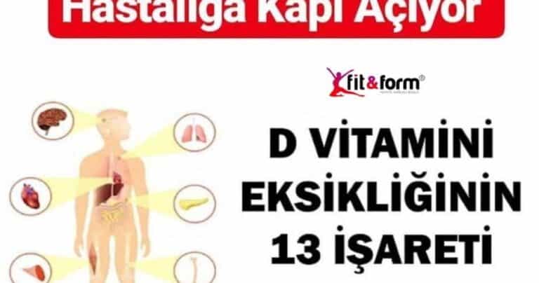 d vitamini eksikliği belirtileri