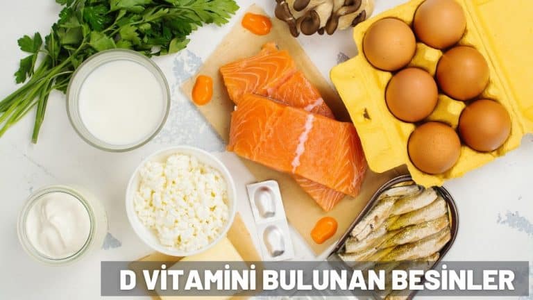 d vitamini bulunan besinler